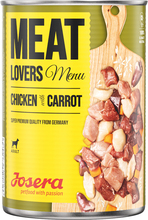 Josera Meatlovers Menü 6 x 800 g - Kyckling & morötter