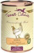 Terra Canis Classic 6 x 400 g - Kyckling med tomat, amarant & basilika