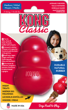 KONG Classic rød - Medium, ca. 9 cm