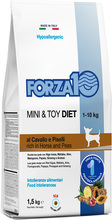 Forza10 Mini & Toy Diet Häst & ärtor - Ekonomipack: 3 x 1,5 kg