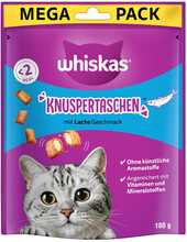 2 + 1 gratis! 3 x Whiskas snacks - Temptations: Laks (3 x 180 g)