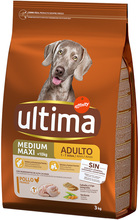 Ultima Medium/Maxi Adult Chicken & Rice - 6 kg (2 x 3 kg)