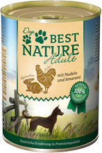 Best Nature Dog Adult 6 x 400 g - kani, kana & pasta