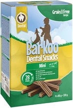 Säästöpakkaus Barkoo Dental Snacks 28 tai 56 kpl – VILJATON koostumus - pienille koirille 28 kpl (320 g)