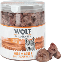 Blandpack: 2 sorter Wolf of Wilderness - RAW Snacks Wide Acres & Green Fields (120 g)