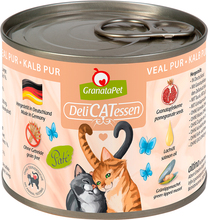 Ekonomipack: GranataPet DeliCatessen 12 x 200 g - Kalv PUR