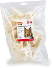 Karlie puffede hønsefødder hundesnack - Økonomipakke: 3 x 200 g