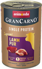 Animonda GranCarno Adult Single Protein Supreme 24 x 400 g - Lam Pur
