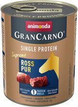 Animonda GranCarno Adult Single Protein Supreme 6 x 800 g - Hest Pur