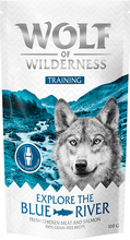 Wolf of Wilderness Training “Explore the Blue River" Kylling & Laks - 100 g