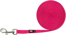 Trixie-jälkiliina, kevyt, fuksianpunainen - koko XS–S: pituus 5 m / leveys 10 mm