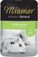 Miamor Ragout Royale i gelè 44 x 100 g - Kanin