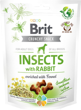 Brit Care Crunchy Cracker Insekter, Kanin & Fennikel - Økonomipakke: 3 x 200 g