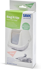 Savic Nestor Giant kattoalett - Bag It Up Litter Tray Bags (6 st)