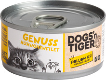 Dogs'n Tiger Cat Filet 12 x 70 g - Kycklingfilé