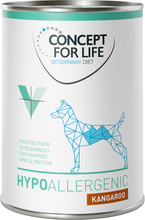 Concept for Life Veterinary Diet Hypoallergenic Kangaroo - Ekonomipack: 48 x 400 g