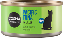 Ekonomipack: Cosma Original i gelé 24 x 170 g Pacific tonfisk
