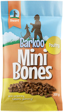 Økonomipakke: 4 / 8 x 200 g Barkoo Mini Bones - Fjerkræ 4 x 200 g