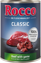 Rocco 1 x 400 g - Storfekjøtt med vilt