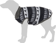 Koiran neule norjalaistyyliin - selän pituus noin 40 cm (XL-koko)