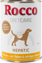 Rocco Diet Care Hepatic Kylling med havregryn & cottage cheese 400g 6 x 400 g