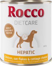 Rocco Diet Care Hepatic kylling med havregryn og hytteost 800 g 12 x 800 g