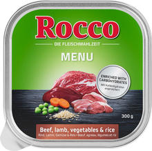 Ekonomipack: Rocco Menu 27 x 300 g portionsform - Nötkött & lamm