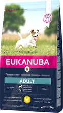 Eukanuba Adult Small Breed Kylling - 2 x 3 kg