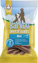 Barkoo Dental Snacks, 7 kpl - suurille koirille (270 g)