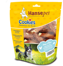 4 + 1 på köpet! 5 x Hansepet Cookies hundgodis - Sejpinnar med kycklingfilé (5 x 200 g)