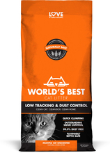 World's Best Cat Litter Low-Tracking - Ekonomipack: 2 x 12,7 kg