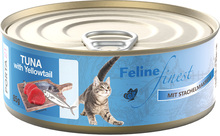 5 + 1 gratis! Feline Finest Katzen Nassfutter 6 x 85 g - Thunfisch mit Stachelmakrele