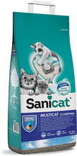 Sanicat Clumping Multicat - Ekonomipack: 2 x 12 l