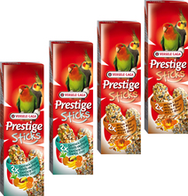 Blandet pakke Versele-Laga Prestige Sticks Parakitter - 4 x 2 Sticks (560g)