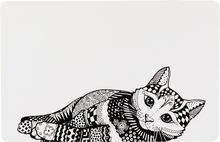 Trixie Cat skålunderlägg - L 44 × B 28 cm