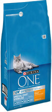 Pakke med PURINA ONE kattefoder - Steriliseret kattekylling, hvede (2 x 6 kg)