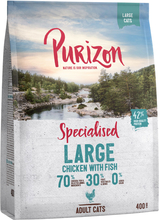 Purizon Large Adult Kylling & Fisk - kornfri - 400 g