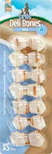 Barkoo Deli Bones Dental, solmittu - XS, 7 kpl, kukin 5 cm (84 g)