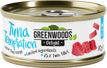 Greenwoods Delight Tuna Fillet - Ekonomipack: 48 x 70 g