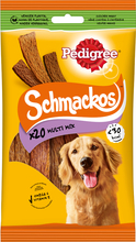 Pedigree Schmackos 3 sorter 144 g (20 st)