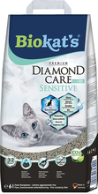 1 l /1,6 l /2 l gratis! Biokat's Diamond Care Katzenstreu 6 l /8 l /10 l - Sensitive Classic 6 l (5 l + 1 l)