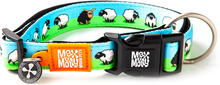 Max & Molly Smart ID Halsband Black Sheep - Grösse M: 34-55 cm Halsumfang, B 20 mm