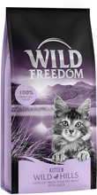 Ekonomipack: 2 x 6,5 kg Wild Freedom torrfoder - Kitten Wild Hills - Duck