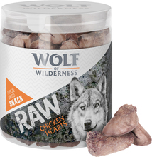 Wolf of Wilderness träningsdummy med handslinga Tillbehör: Wolf of Wilderness - RAW Snacks Kycklinghjärtan