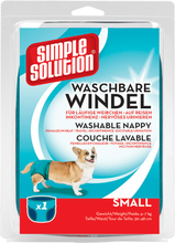 Simple Solution -koiranvaippa, pestävä - S-koko, 1 kpl