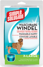 Simple Solution -koiranvaippa, pestävä - XL-koko, 1 kpl