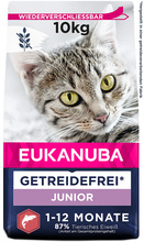 Eukanuba Kitten Grain Free rikt på laks - 10 kg