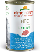 Ekonomipack: Almo Nature HFC 12 x 140 g - Tonfisk från Atlanten