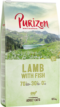 Ekonomipack: Purizon torrfoder 2 x 6,5 kg - Adult Lamb & Fish