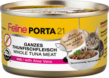 Ekonomipack: Feline Porta 21 24 x 90 g - Tonfisk med aloe - spannmålsfritt